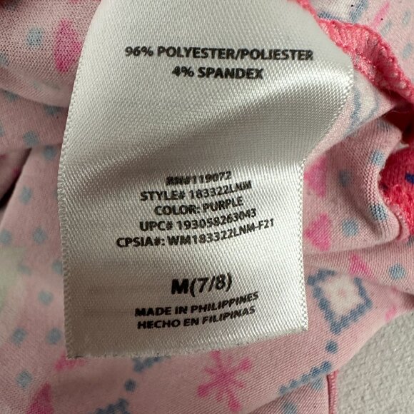 Star Wars Girls' Dress Size M 7/8 Pink Pattern Short Sleeve Polyester/Spandex - Picture 5 of 6